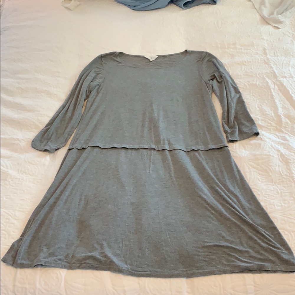 Gray dress